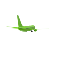 avión aislado en transparente png