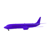 avion isolé sur transparent png