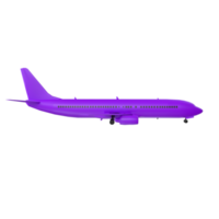 avión aislado en transparente png
