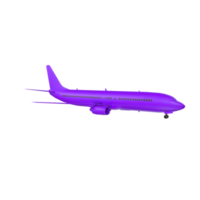 avión aislado en transparente png