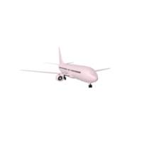 avião isolado em transparente png