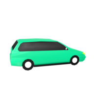 auto isolato su trasparente png