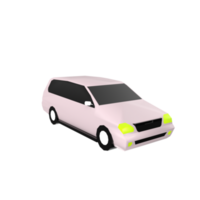 Car isolated on transparent png