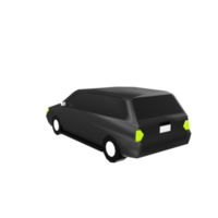 Car isolated on transparent png