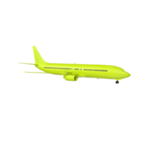 avión aislado en transparente png