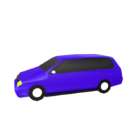 auto isolato su trasparente png