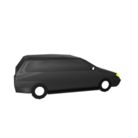 Car isolated on transparent png