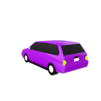 coche aislado en transparente png