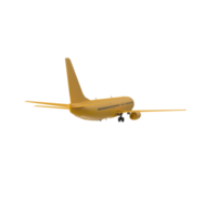 avion isolé sur transparent png