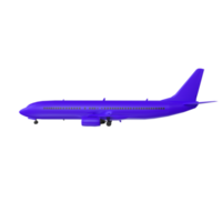 avión aislado en transparente png