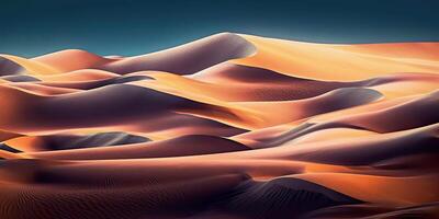 illustration of a sand dune background photo