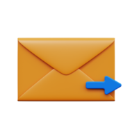 Senden Email. 3d machen png