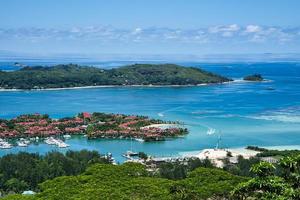 ver de Edén isla, S t Ana isla, praslin y la digue y el marina parque de S t Ana, mahe seychelles foto