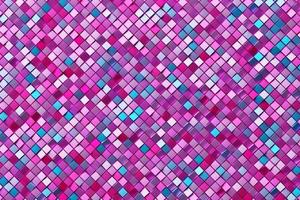 3d illustration of set of  colorful squares, pattern. Geometry  background photo