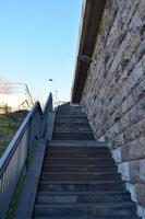 Long Stairway at a Bridge photo