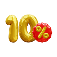 10 Percent Discount png