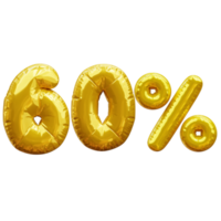 60 Percent Discount png