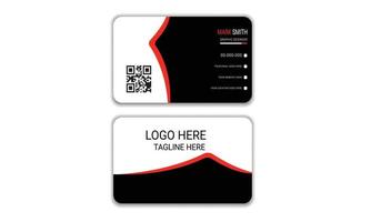 This Business card design is for business promotion, expansion and introduction and business card and modern and style design vector