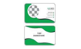 This Business card design is for business promotion, expansion and introduction and business card and modern and style design vector