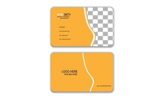 This Business card design is for business promotion, expansion and introduction and business card and modern and style design vector