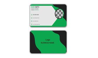 This Business card design is for business promotion, expansion and introduction and business card and modern and style design vector