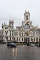 Cibeles Palace located in the Cibeles square of Madrid the building where the Spanish Postal Administration was located is now used as the town hall photo