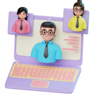 3d Business Meeting png