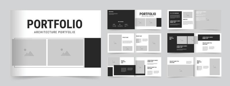 Portfolio Template Landscape Vector Art Icons And Graphics For Free Portfolio Template Landscape Vector Art Icons And Graphics For Free