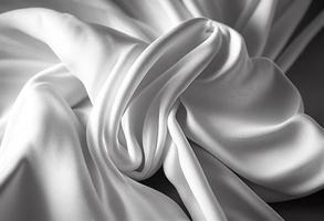 white satin fabric texture background with copy space for text or image photo