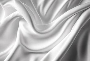 white satin fabric texture background with copy space for text or image photo