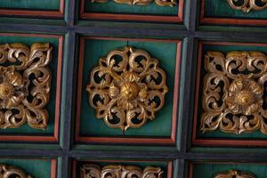 old historic ornaments at the Wawel Royal Castle in Krakow, Poland photo