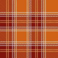 Tartan seamless pattern, red and orange, can be used in decorative designs. fashion clothes Bedding, curtains, tablecloths photo