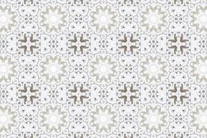 decorating geometric flower shapes and pattern background photo