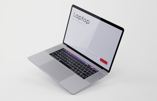 macbook professionista modello psd