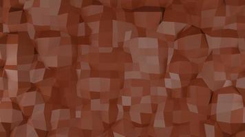 3D Rendering Abstract Mosaic Background in Brown and white photo