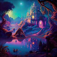 Magical Ancient Trippy Paradise - photo