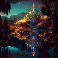 Magical Ancient Trippy Paradise - photo