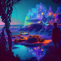 Magical Ancient Trippy Paradise - photo