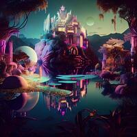 Magical Ancient Trippy Paradise - photo