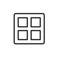 window icon adobe X1 vector