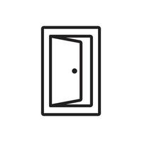 puerta icono adobe x1 vector