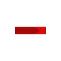 tag, banner, for text, post color vector icon