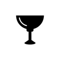 wine glass A1 vector