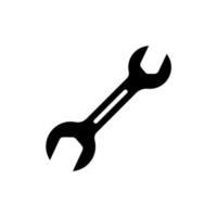 wrench icon design vector