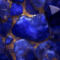 Roca lapis lazuli antecedentes textura, ai Generacion foto