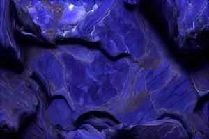 Roca lapis lazuli antecedentes textura, ai Generacion foto