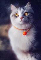 Cute Tiny Cat Image for Mobile Wallpaper photo