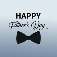 Happy father's day greeting card vector