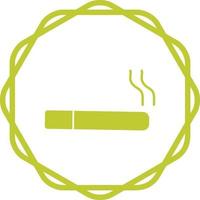 icono de vector de cigarrillo