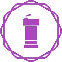 Podium Vector Icon